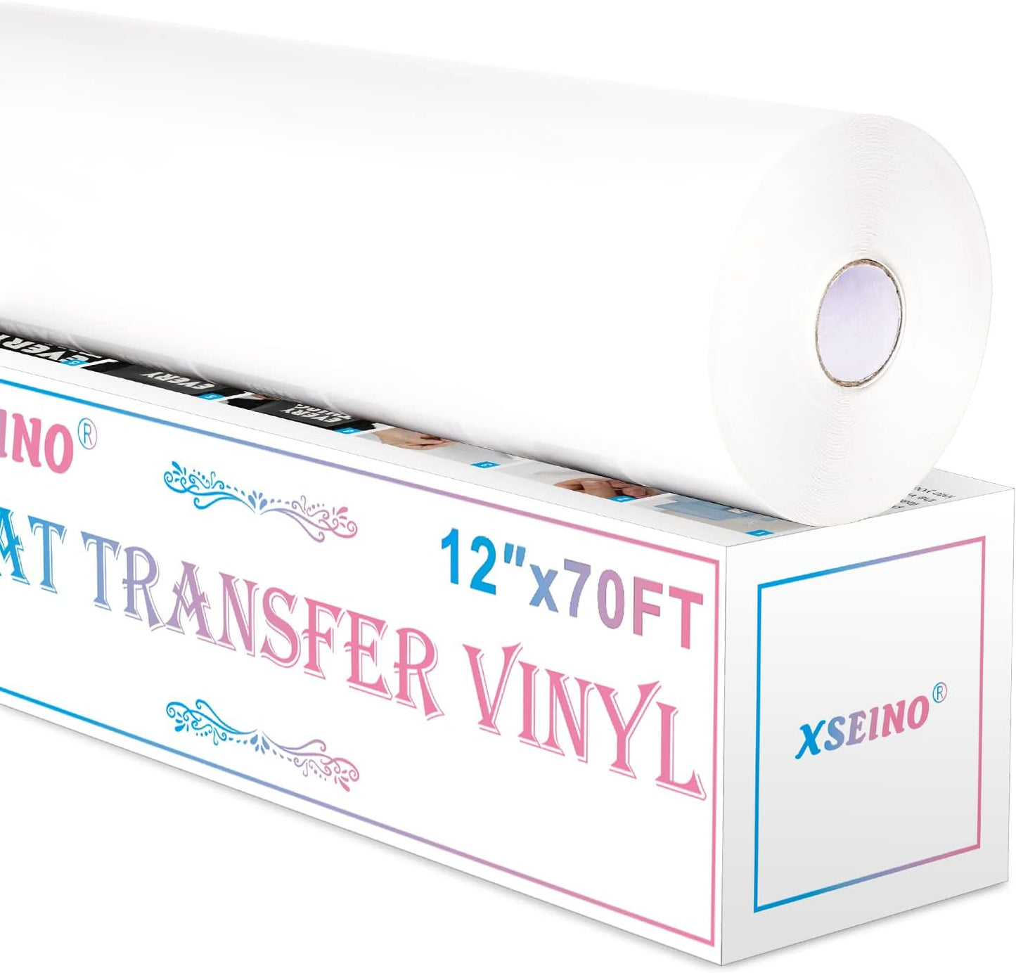 XSEINO Heat Transfer Vinyl Roll for Easy Custom Designs