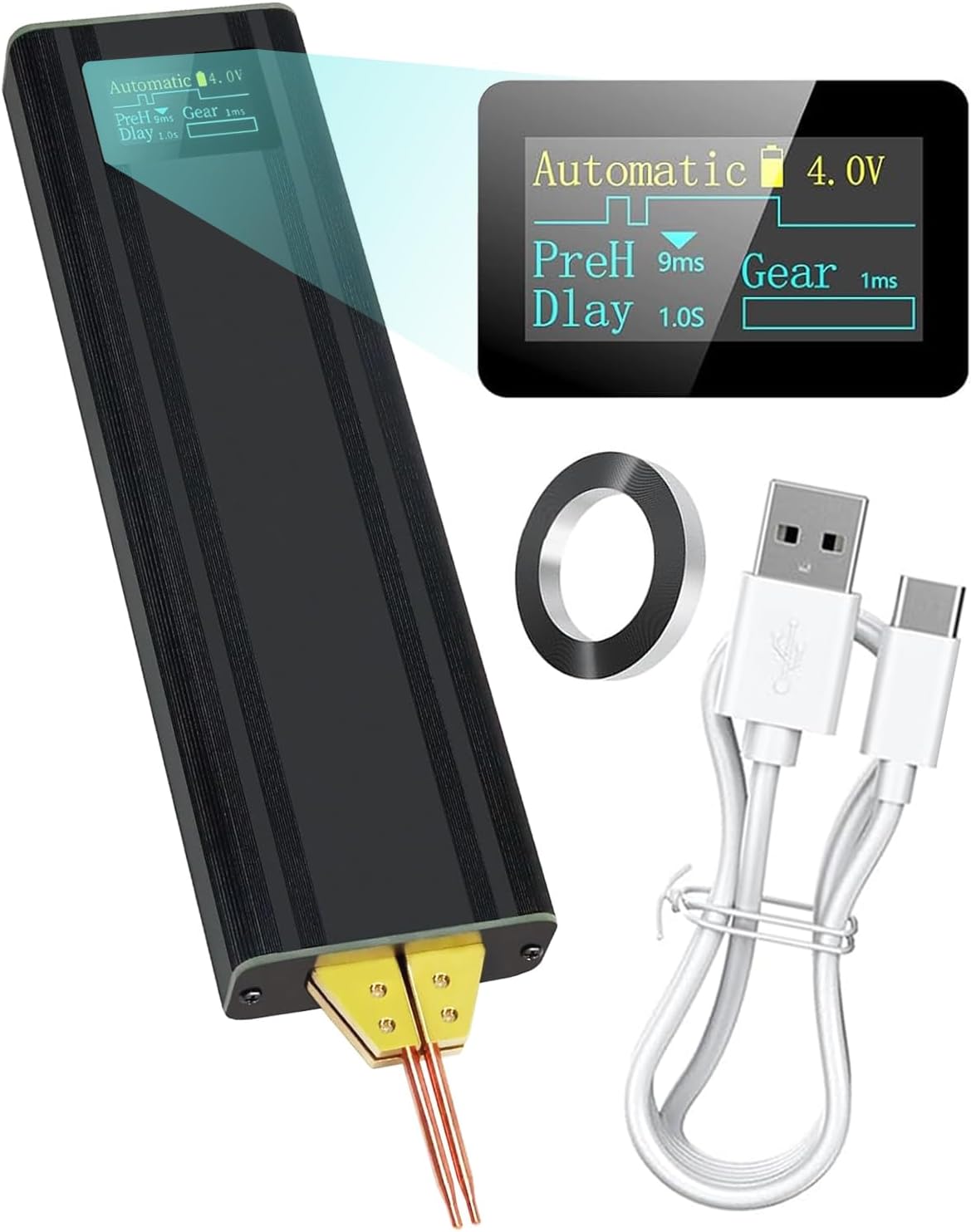 Rechargeable Portable Spot Welder for 18650 Battery DIY Projects
