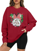 Cozy Castle Oversized Sweatshirt for Women