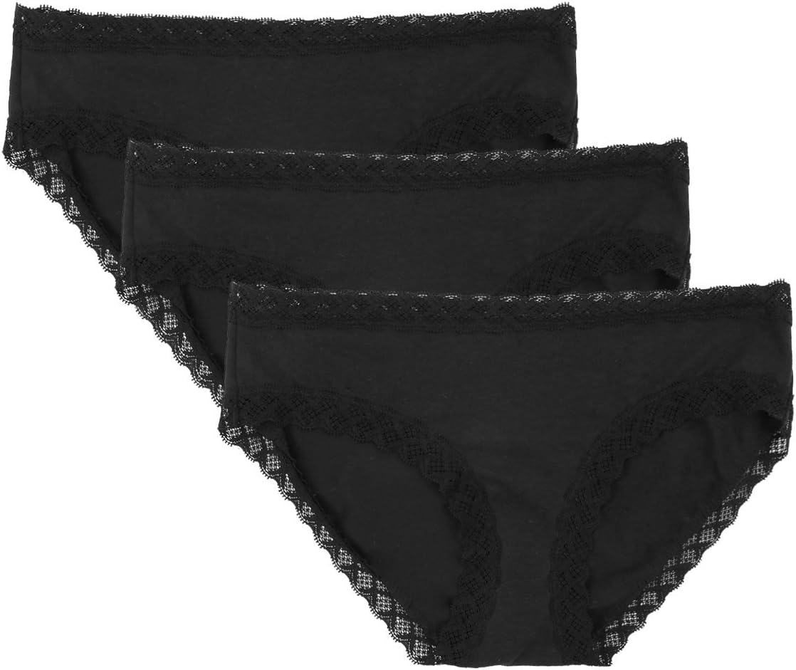 Natori Women's Bliss Girl Brief - Comfortable Lace Trimmed Panties