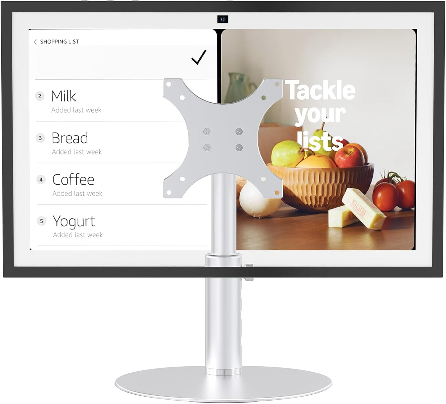 Adjustable Stand for Echo Show 21/15 - Sturdy Aluminum Holder