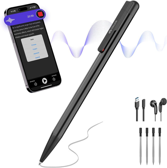 Voice Activated Recorder with Playback for Lectures & Meetings
