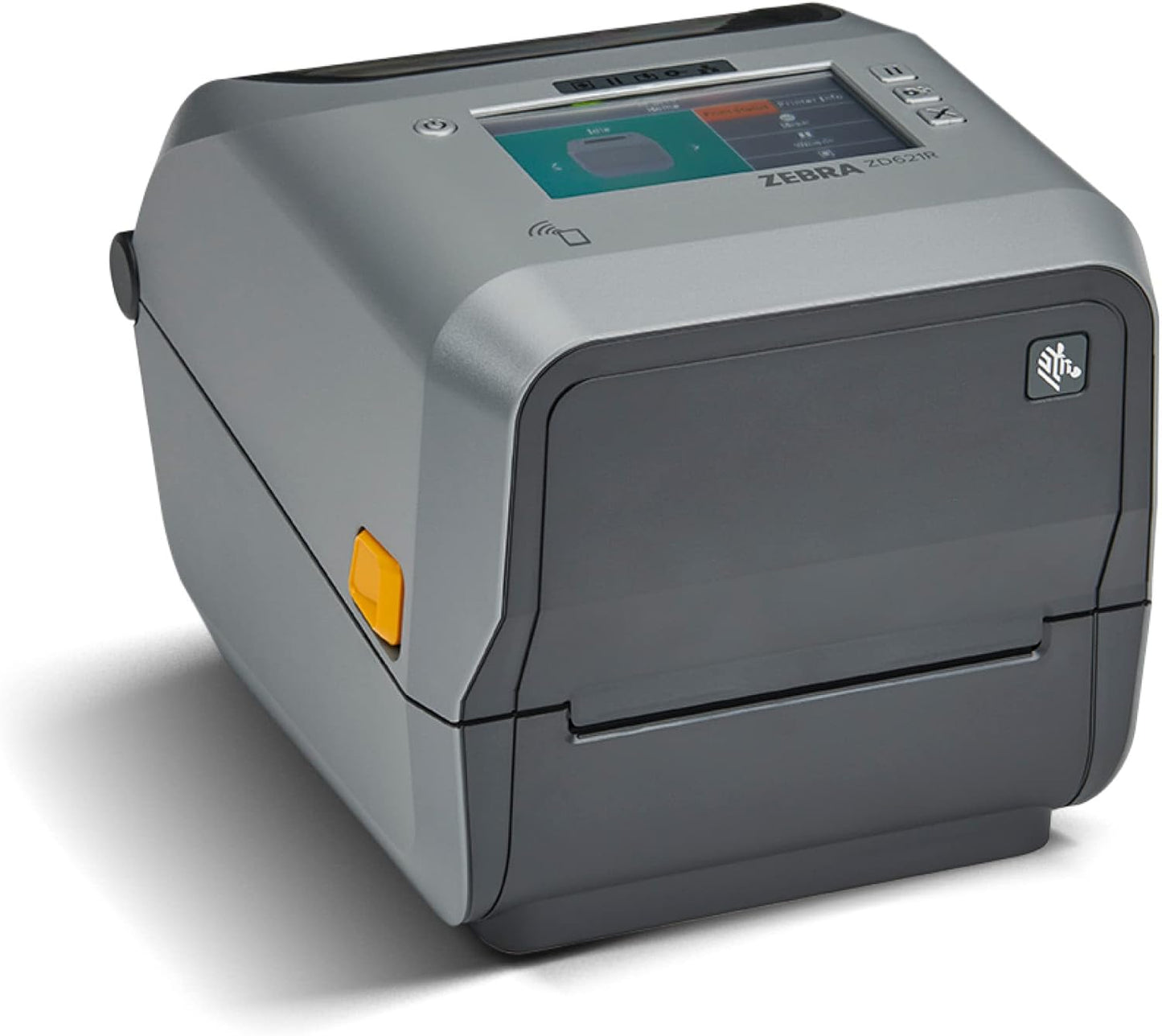 Zebra ZD621 Thermal Label Printer - No Ink Needed - USB/Ethernet/NFC - Color LCD - 2 Yr Warranty