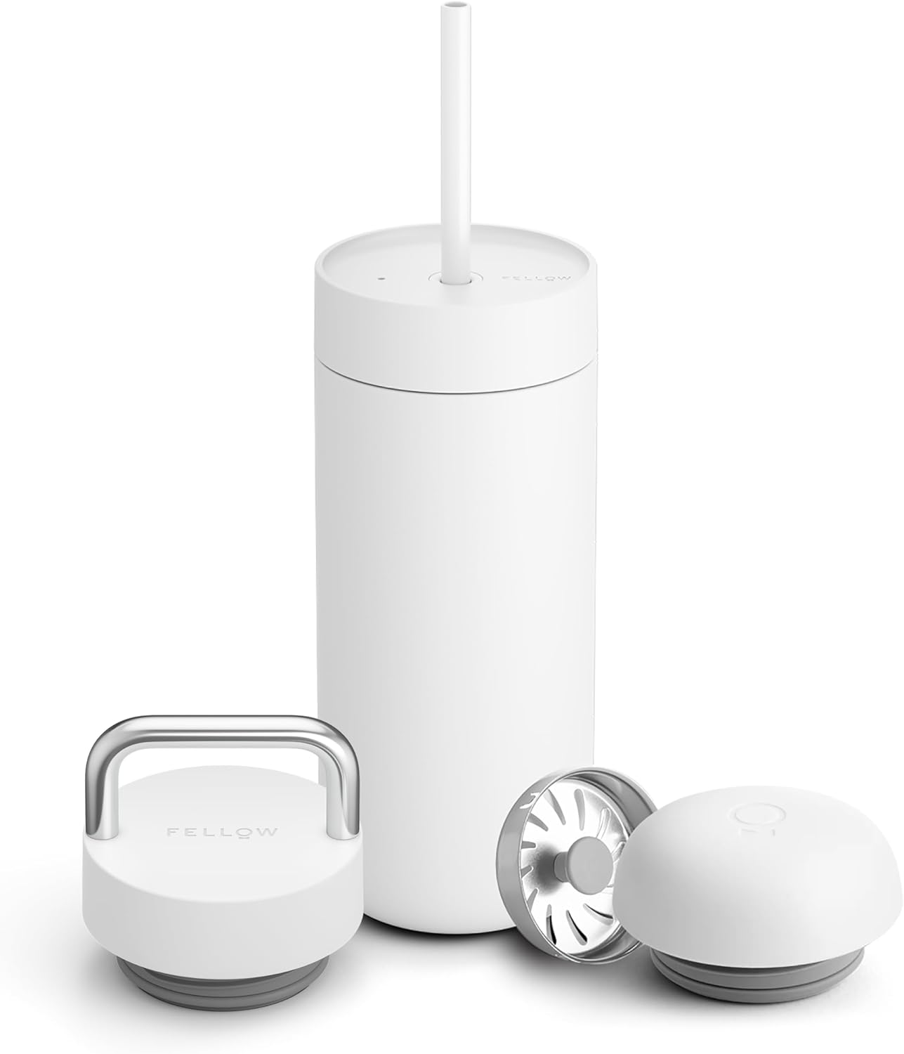 Fellow 16 oz Carter Travel Mug with Ceramic Interior & Lids