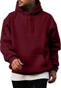 Mens Casual Cotton Hooded Drawstring Hoodie - Lightweight Comfort out