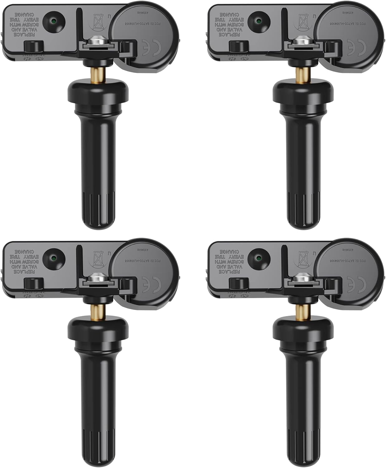 TPMS Sensor Dodge Jeep Ram 4 Pack for Tire Pressure Monitoring