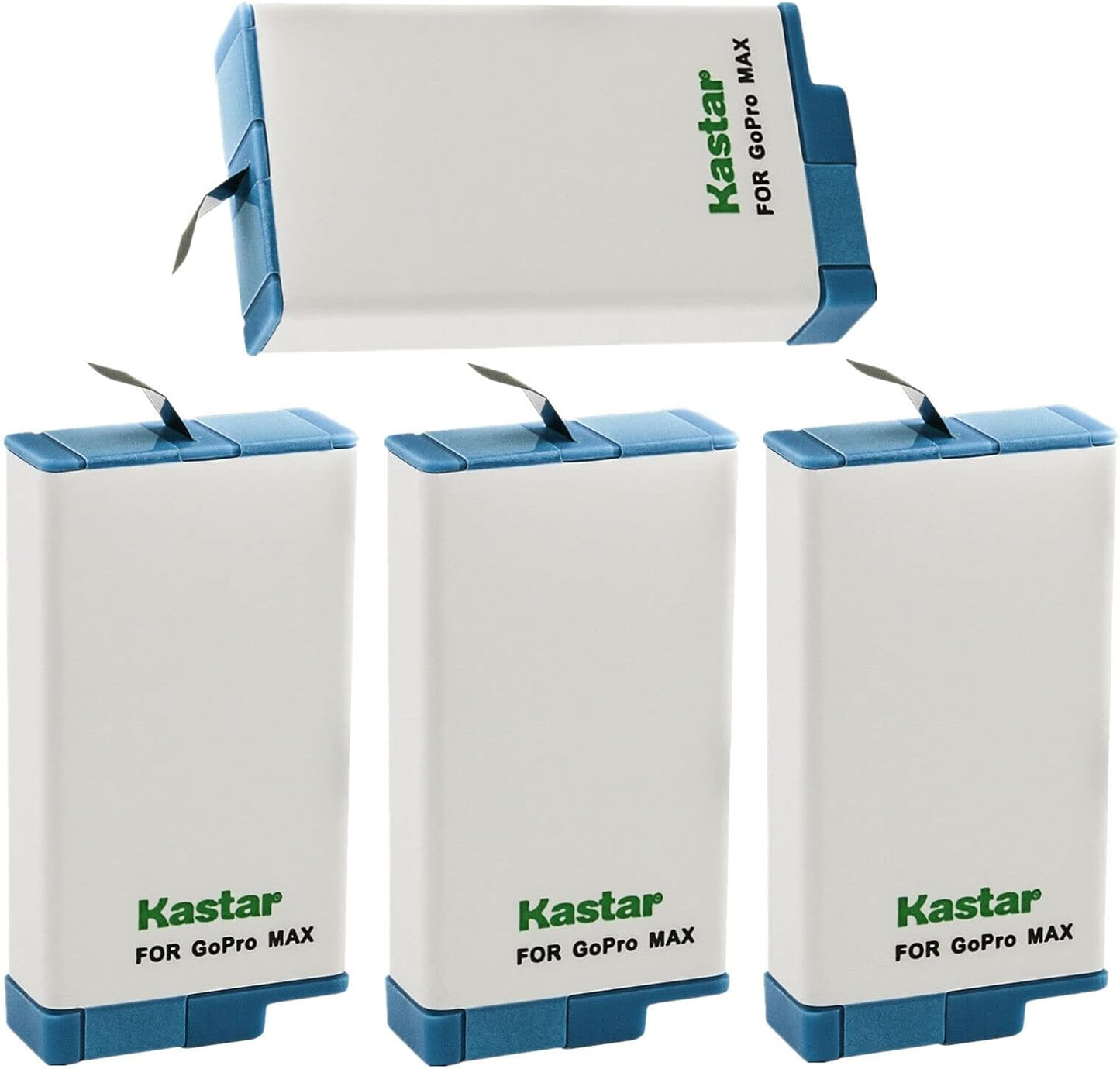 Kastar 4-Pack Battery Replacement for GoPro Max Action Camera