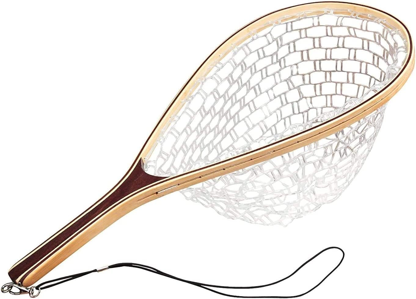 Clear Rubber Mesh Trout Net