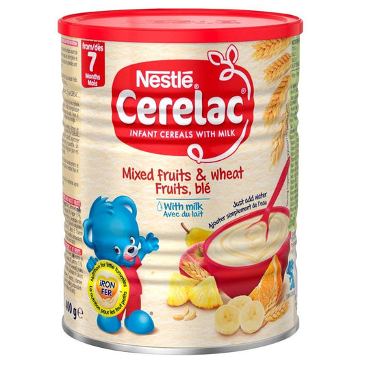 Cerelac Mixed Fruit 400g Pack for Nutritious Baby Meals