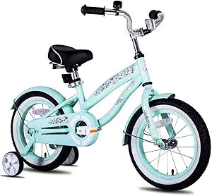 Kids Cruiser Bike for Ages 2-7 with Training Wheels & Brake