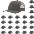 Classic Six-Panel Trucker Cap - Adjustable Snapback, Bulk Packs