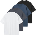Men's Cotton Oversized Unisex Crew Neck Tee - Soft Breathable Cotton