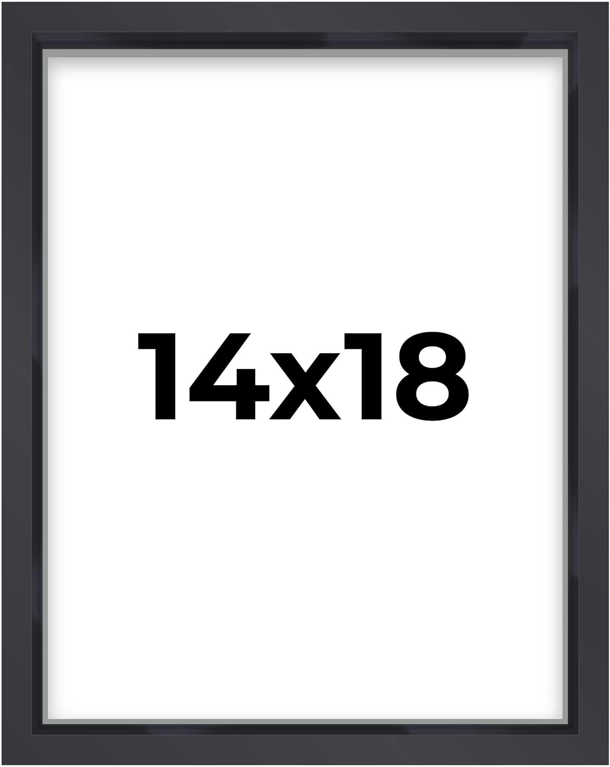 14x18 Shadow Box Frame in Black for Elegant Home Display