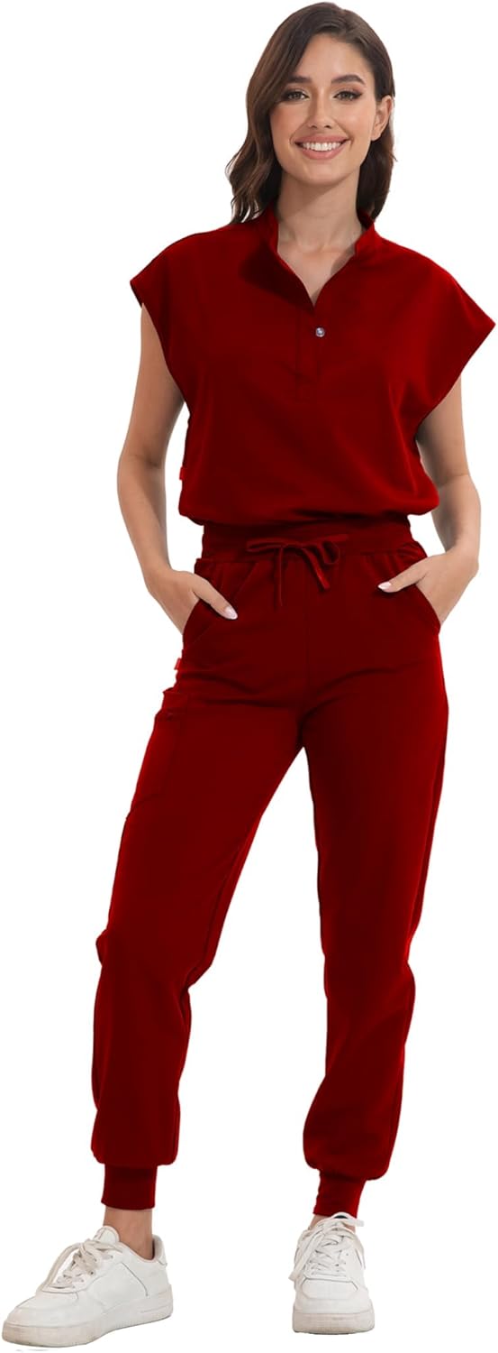 Scrub for Women Set - Comfortable Anti-Wrinkle Medical Uniform