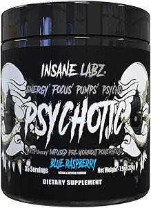 Insane Labz Psychotic Black Edition Pre Workout Powder Review