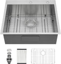 Kichae 28 Drop in Kitchen Sink 28x22 in - Large Single Bowl