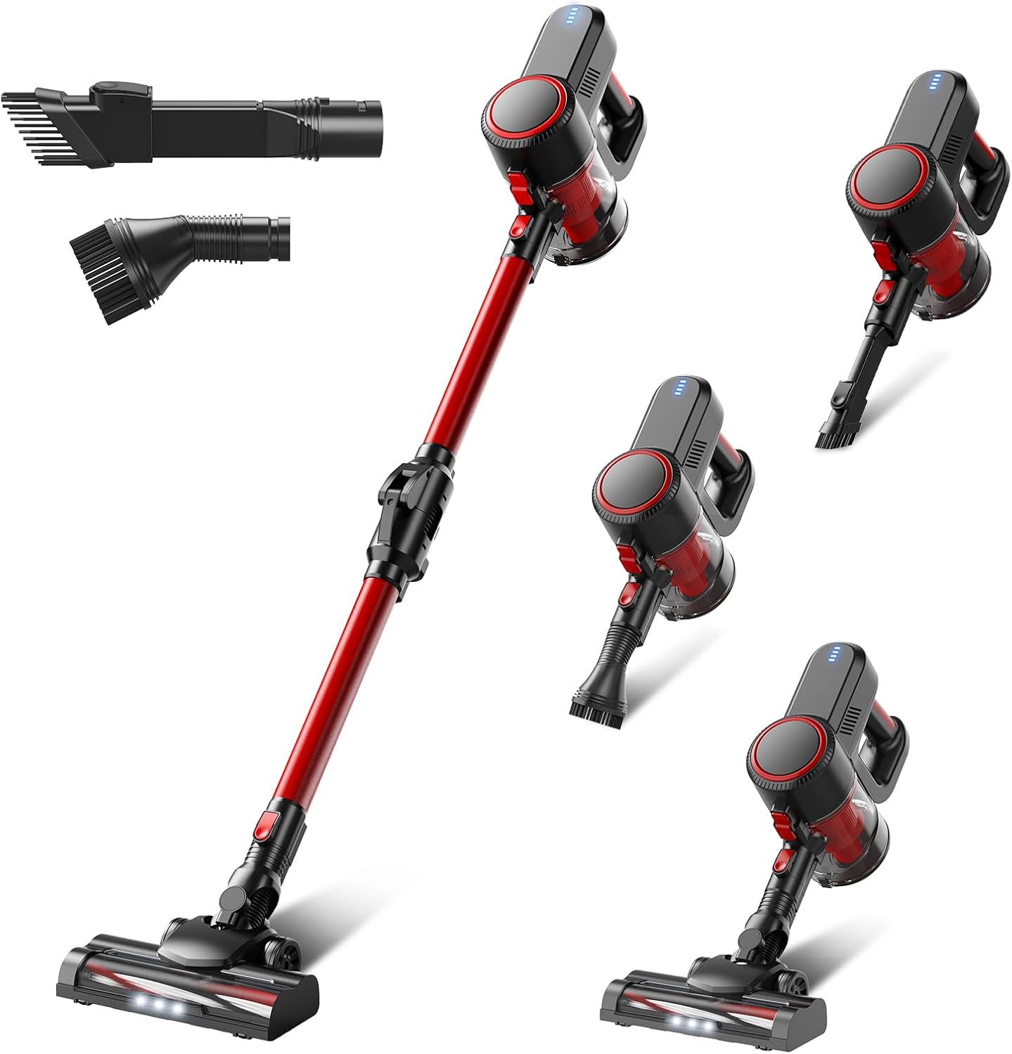 TEXOUS Cordless Stick Vacuum: Lightweight & Bendable