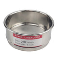 LABALPHA 2000 Mesh Lab Sieve 4in - Fine 304 Stainless Steel
