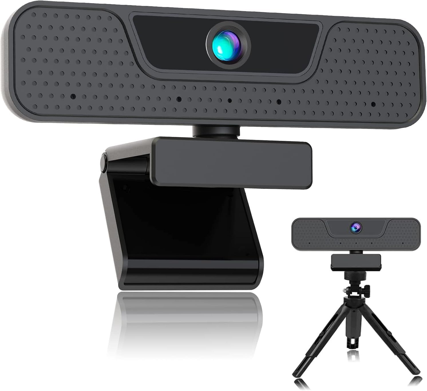 Akyta 4K Webcam with Noise-Canceling Microphones for Streaming