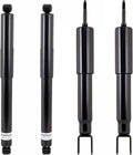 MOSTPLUS 4PCS Front+Rear Complete Struts Shock Assembly W/Coil Spring