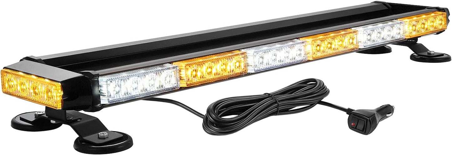 WOWTOU Rooftop Safety Flashing Light Bar for Emergency Vehicles