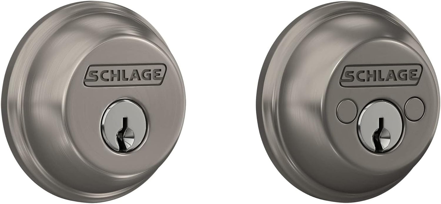 SCHLAGE B62N619 Deadbolt Offers Maximum Security for Your Home