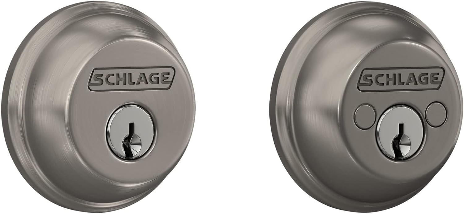 SCHLAGE B62N619 Deadbolt Offers Maximum Security for Your Home