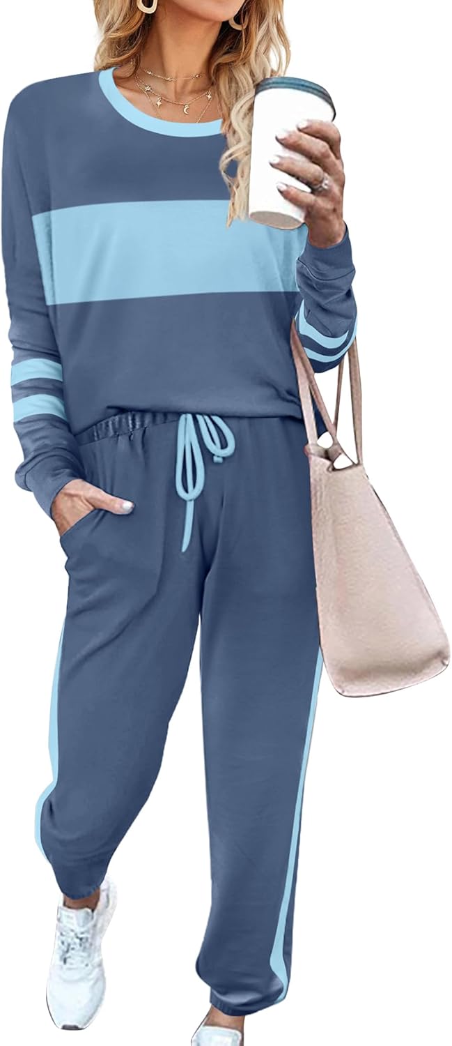 Aloodor Sweatsuit for Women - Cozy 2 Piece Outfits Set
