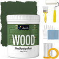 Matte Finish Furniture Paint 32 Oz - Olive Green with Tools