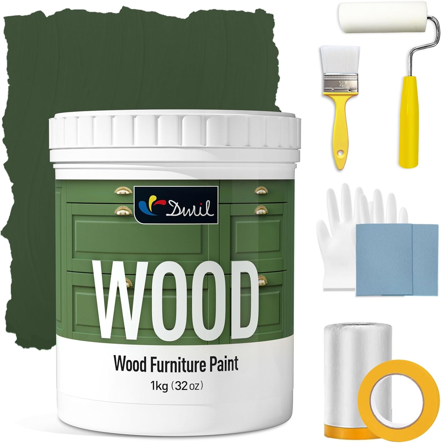 DWIL Matte Finish Furniture Paint for Cabinets and Tables