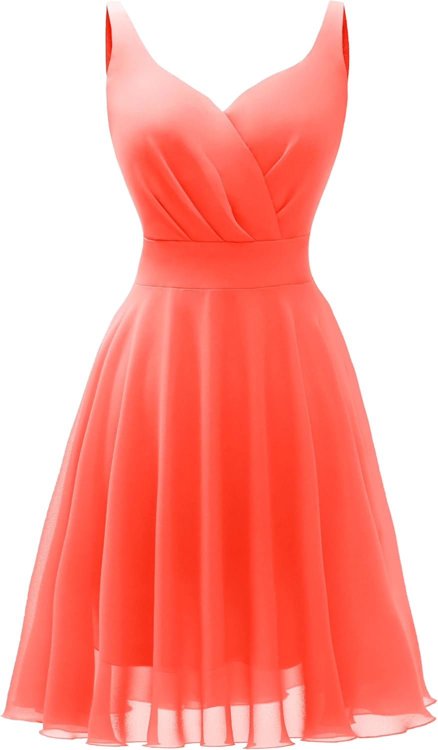 Dressever Summer Cocktail Dress with Adjustable Spaghetti Straps