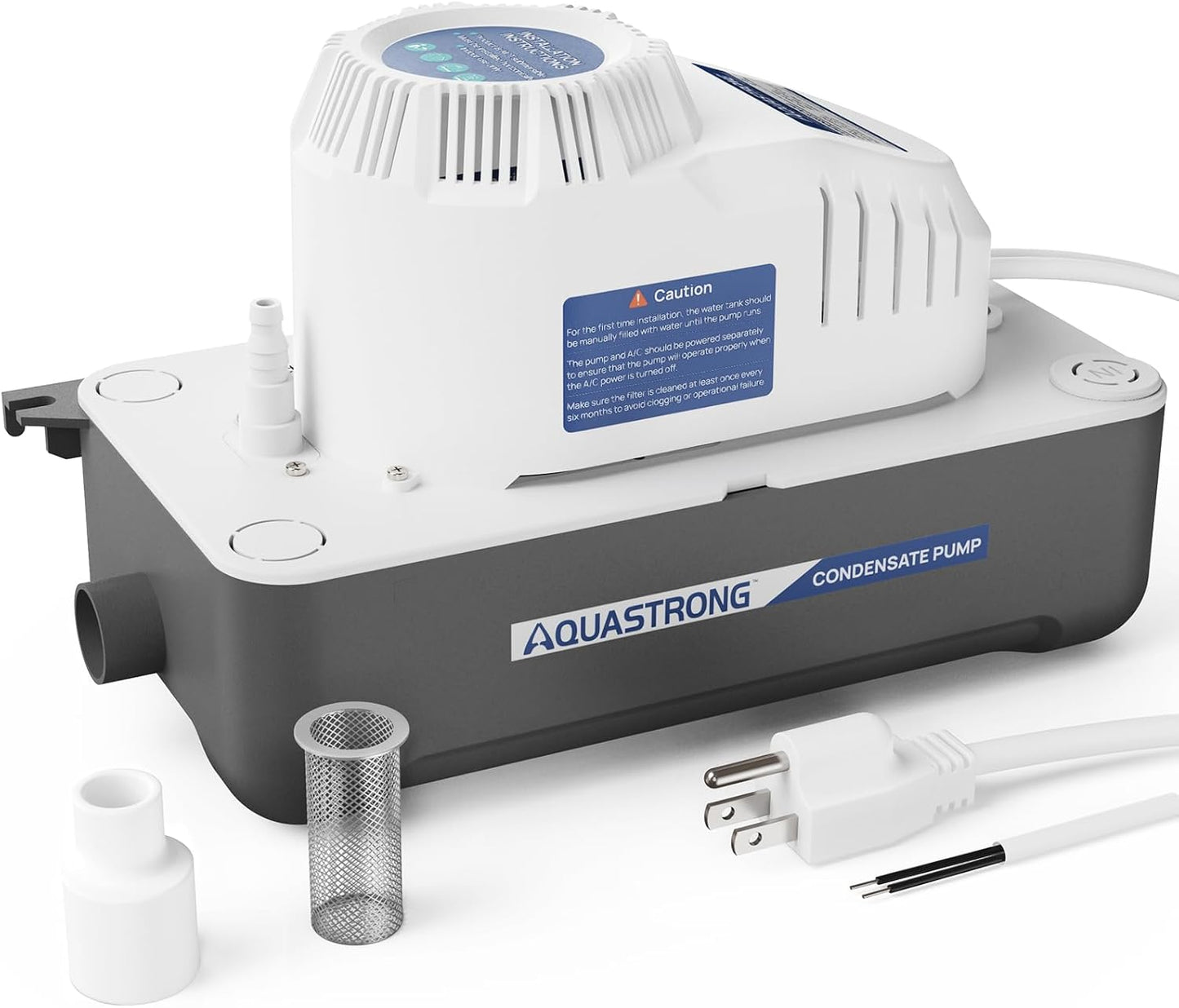 Aquastrong 115V 70 GPH HVAC Condensate Pump for AC Units