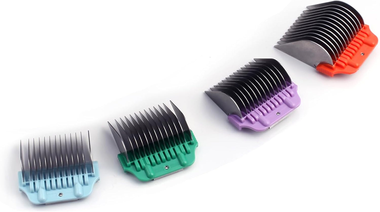 Dog Animal Stainless Steel Wide Clipper Attachment Guard Set