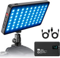 Pixel RGB Camera Light Video Light with Built-in Battery - Compact