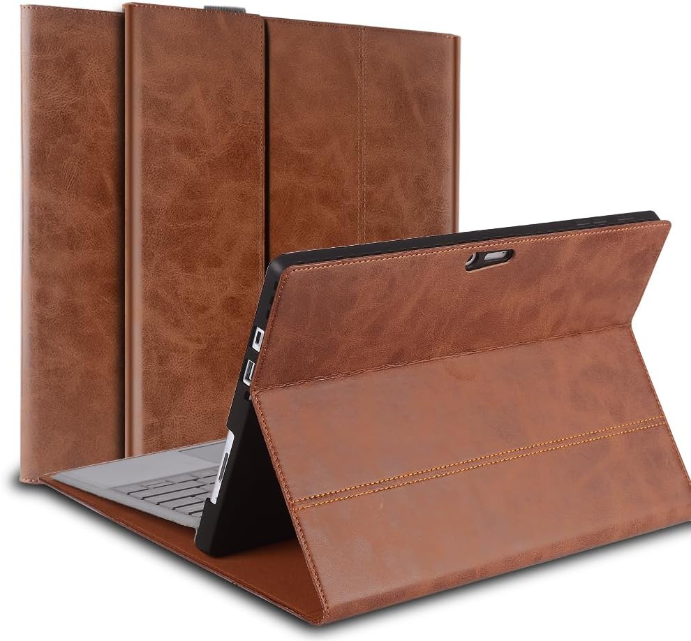 Genuine Leather Case for Microsoft Surface Pro 9/10/11 13 in
