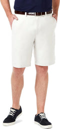 Haggar Men's Cool 18 Pro 4-Way Stretch Golf Shorts - Comfortable Fit