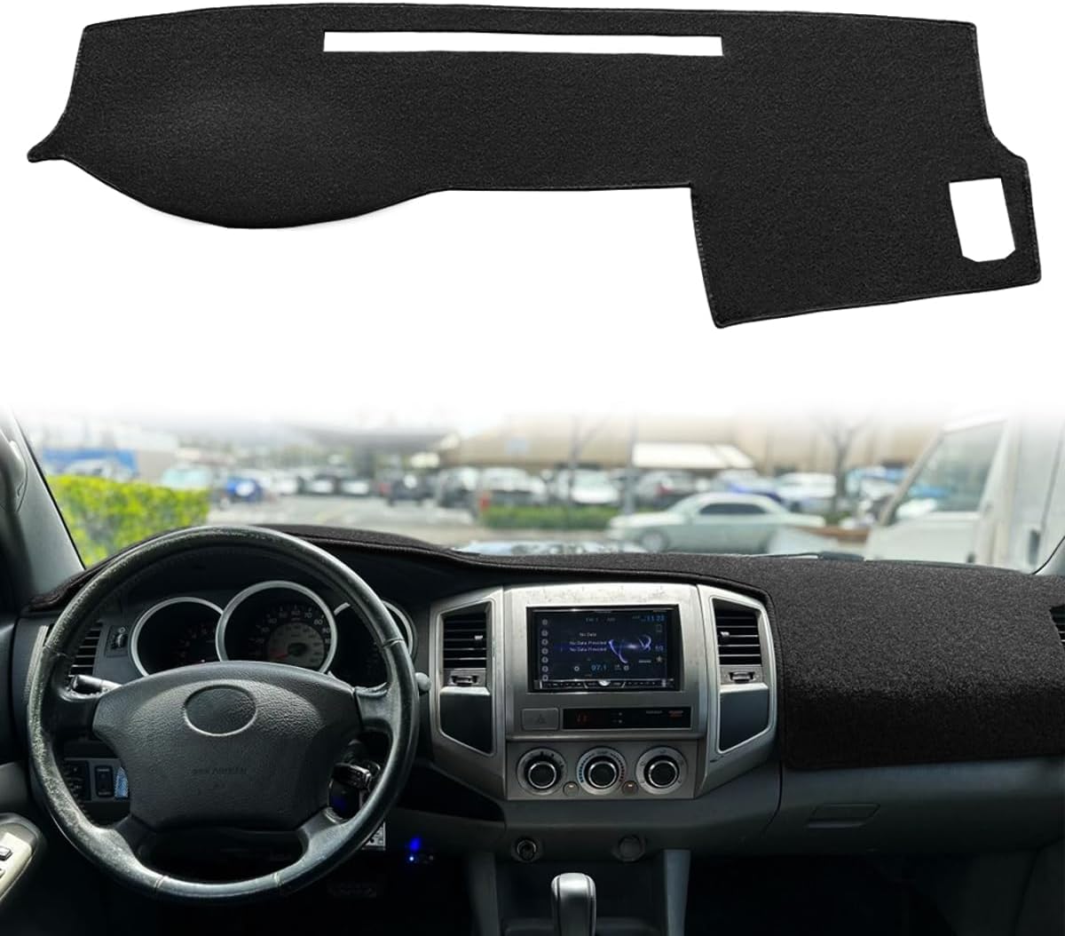 Custom Fit Dash Cover Mat for Toyota Tacoma 2005-2015 Models