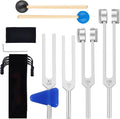 EASTROCK Tuning Fork Set for Music Therapy - 4 Tuned Forks
