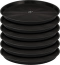 Eccliy 6 Pack 23 in Plant Saucer Heavy Duty - Indoor & Outdoor
