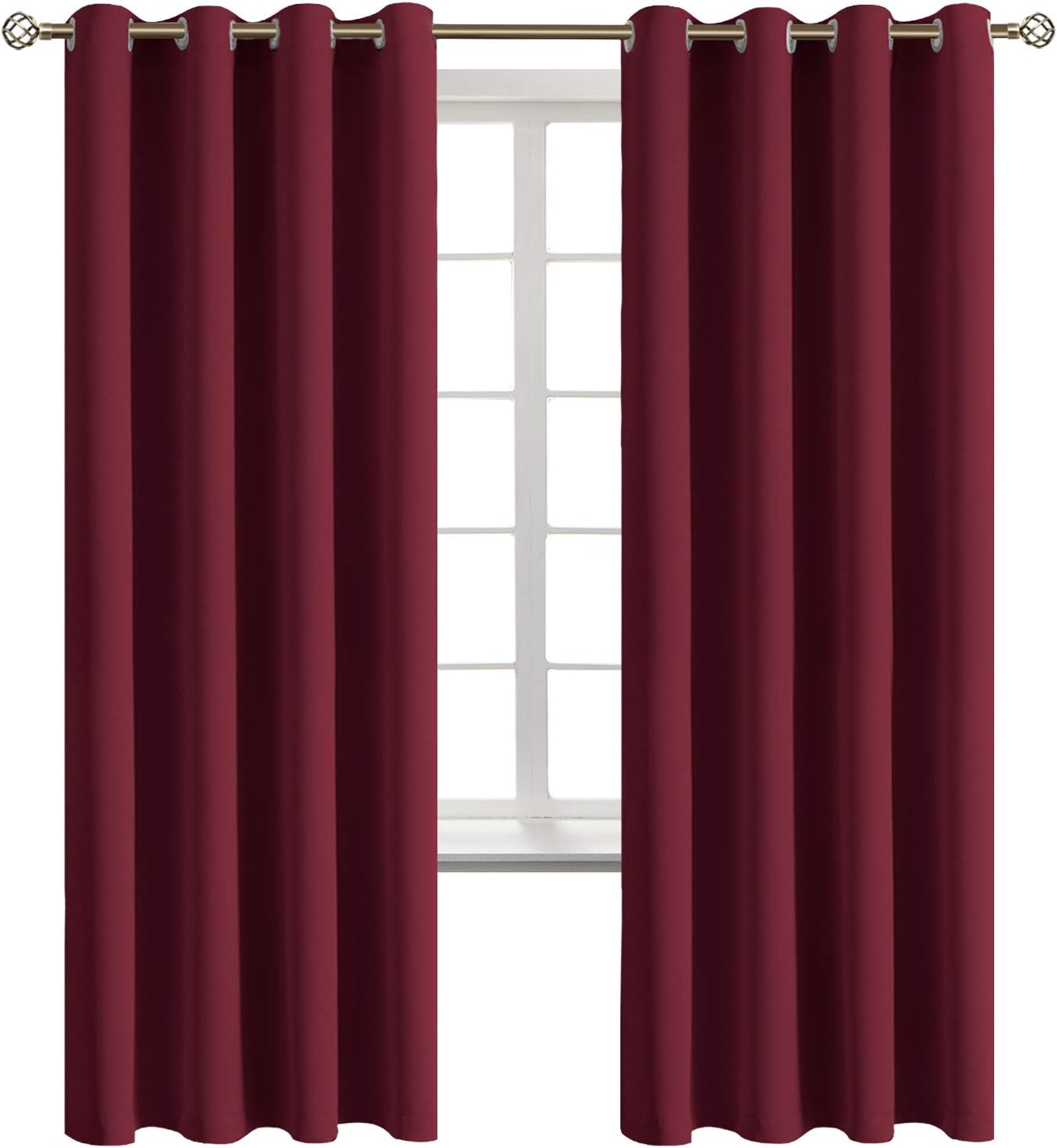 BGment Blackout Curtains for Bedroom - Thermal Insulated Panels