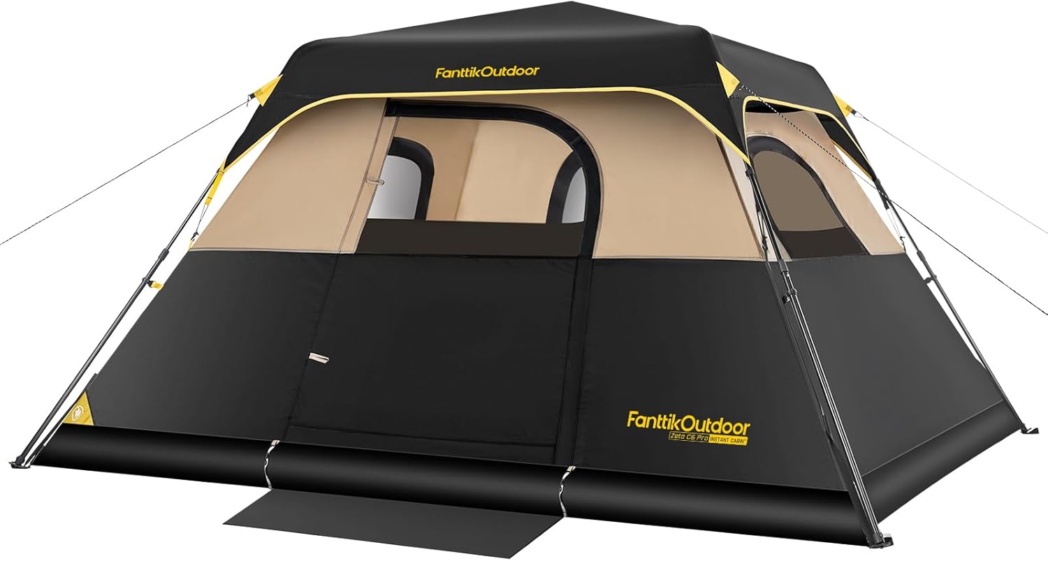 Instant Setup Family Cabin Tent - 60 Sec Assembly