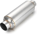 A-KARCK 2.25 in Inlet Exhaust Resonator - Reduces Drone, Straight