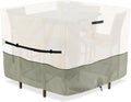 Square Patio Furniture Cover for 5-Piece Bar Height Set - Waterproof