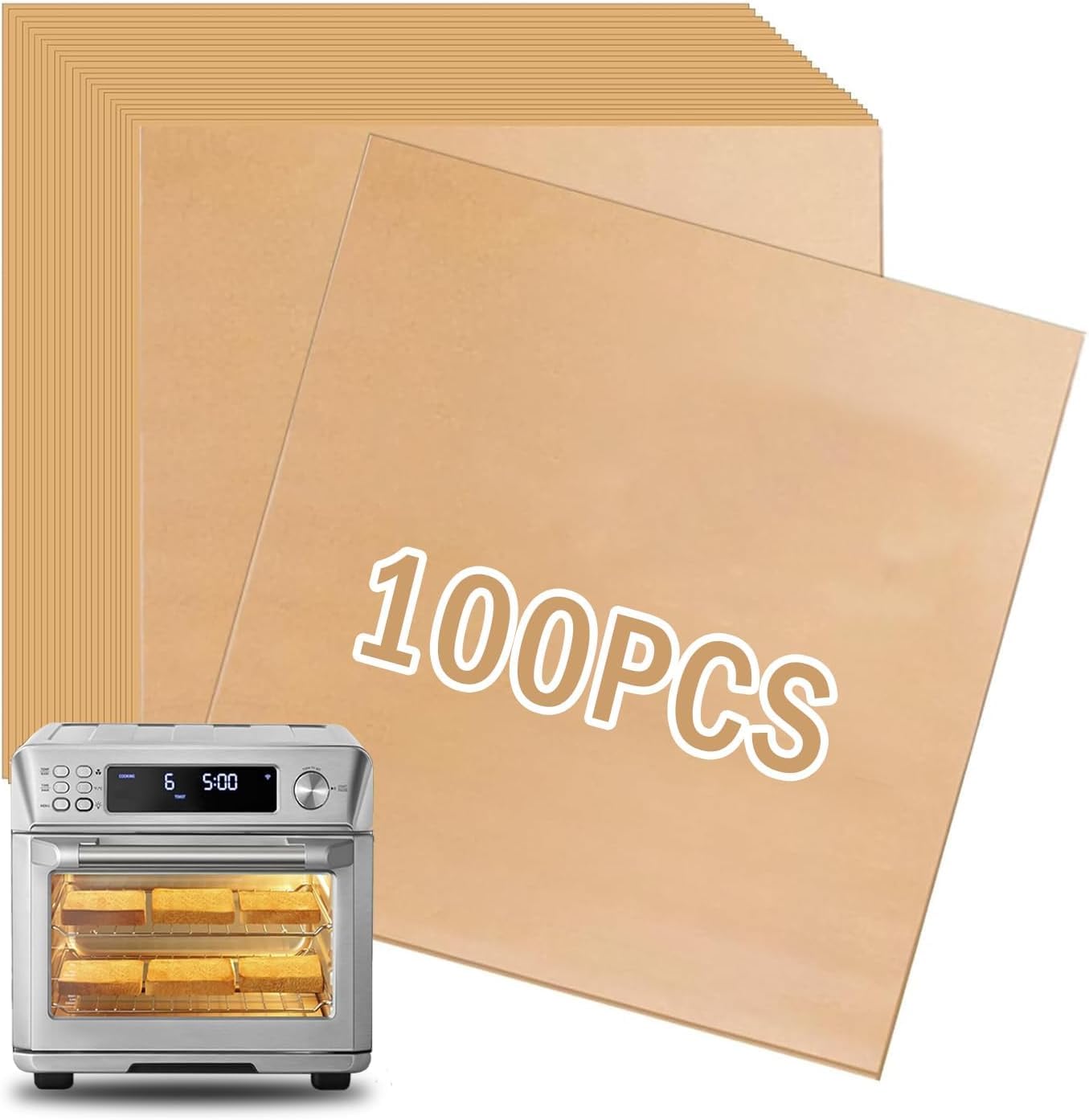 COSORI 11-in-1 Air Fryer Liners - 100 Eco-Friendly Sheets