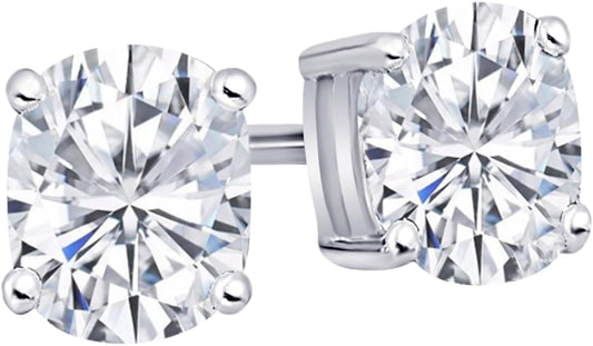 Houston Diamond District IGI Certified Lab Grown Diamond Stud Earrings