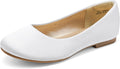 Girls Dress Shoes Slip on Ballerina Flats for Wedding/Party