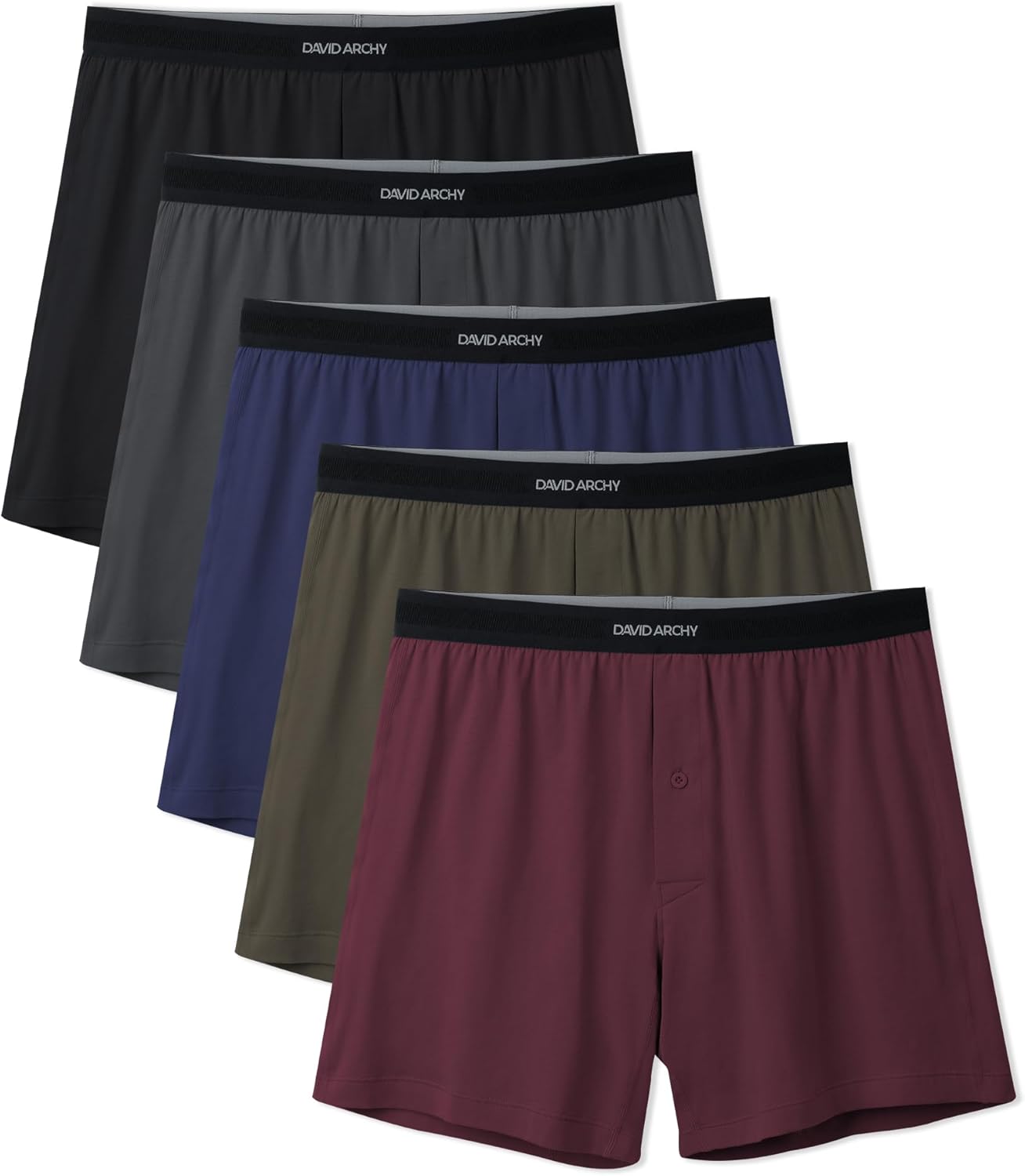 Combed Cotton Boxers for Men by DAVID ARCHY - Ultimate Comfort