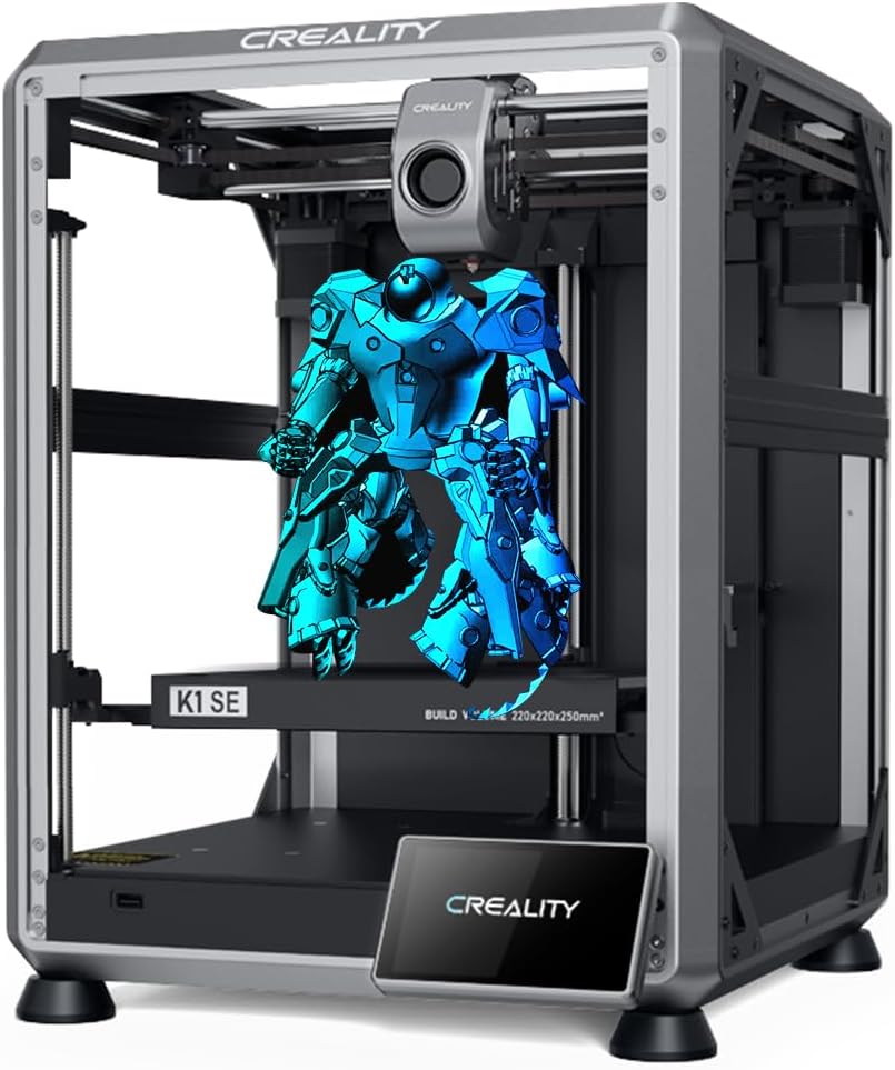 Creality K1 SE 3D Printer with 600 mm/s Speed and Auto Leveling
