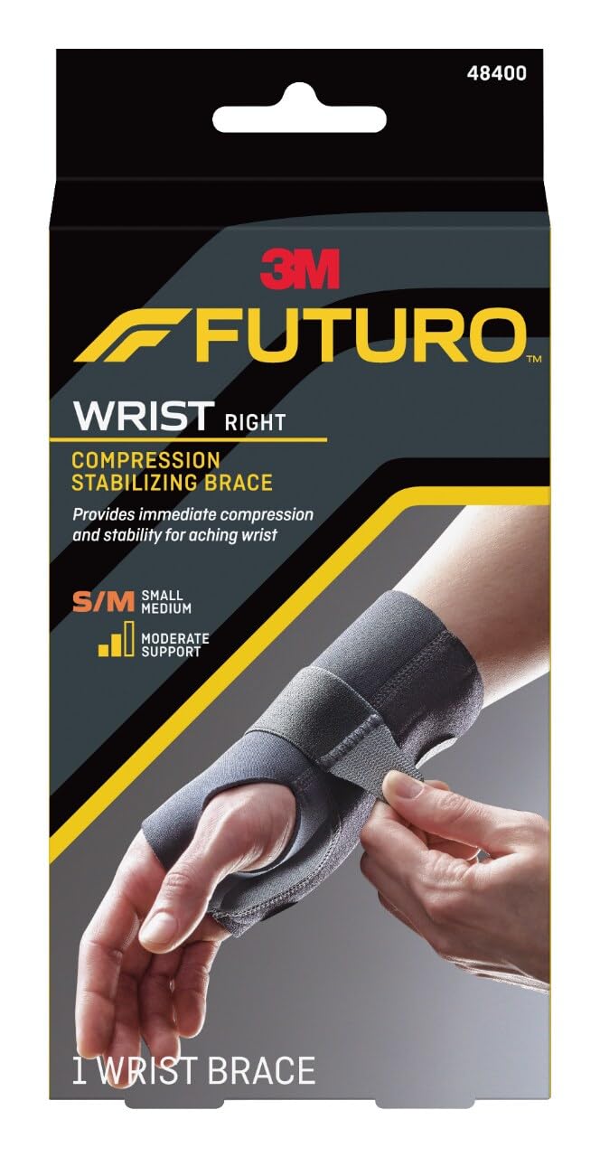 FUTURO Compression Stabilizing Wrist Brace for Right Hand
