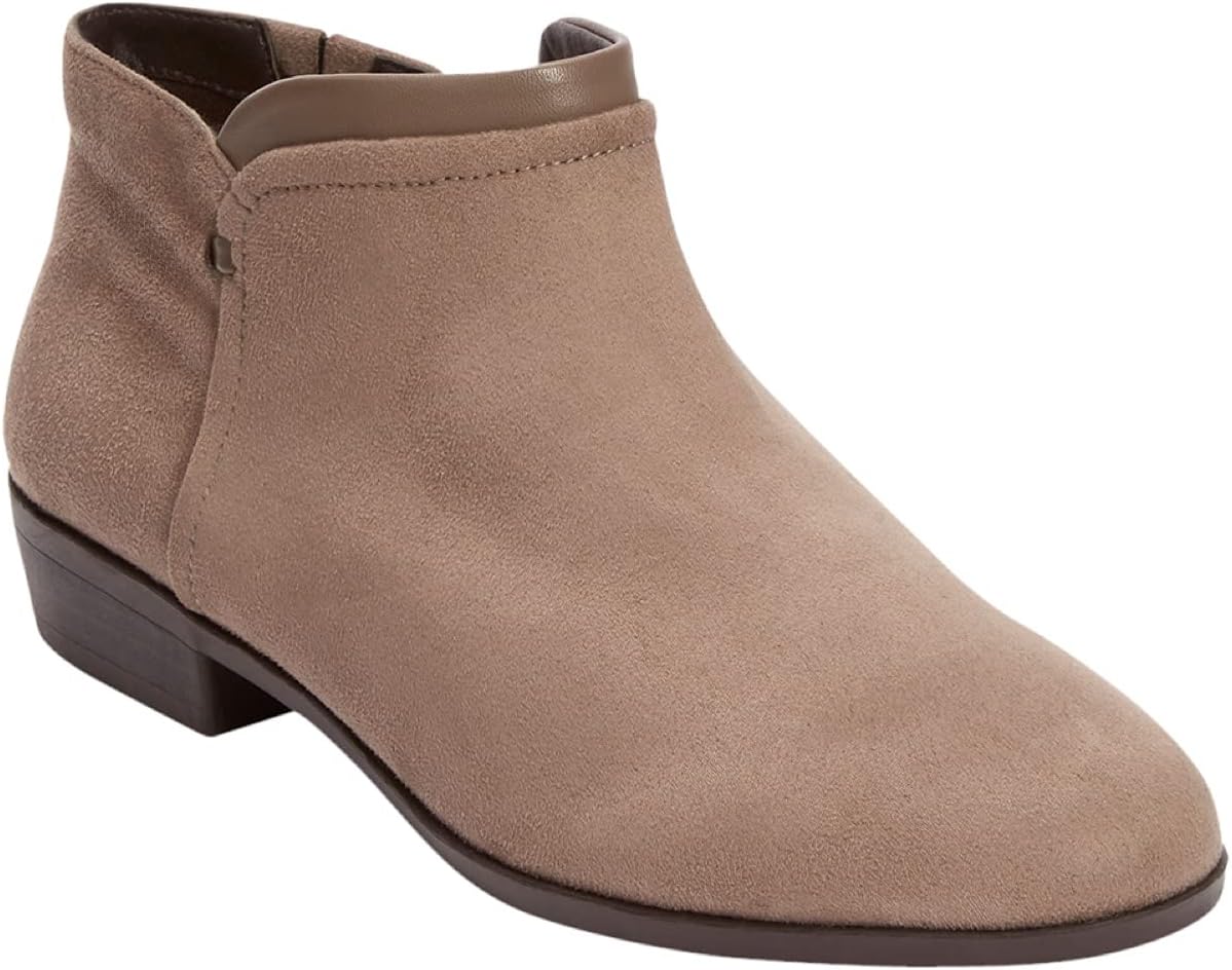 Comfortview Women's Wide Width Bexley Bootie for Fall Style